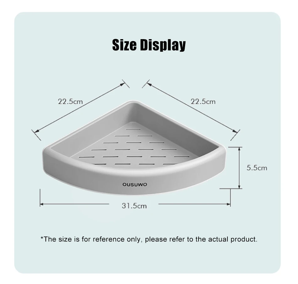 

Bathroom Accessories Wall-Mounted Triangular Storage Rack Toilet Double Detachable Storage Shelves Strong Load-Bearing Househol