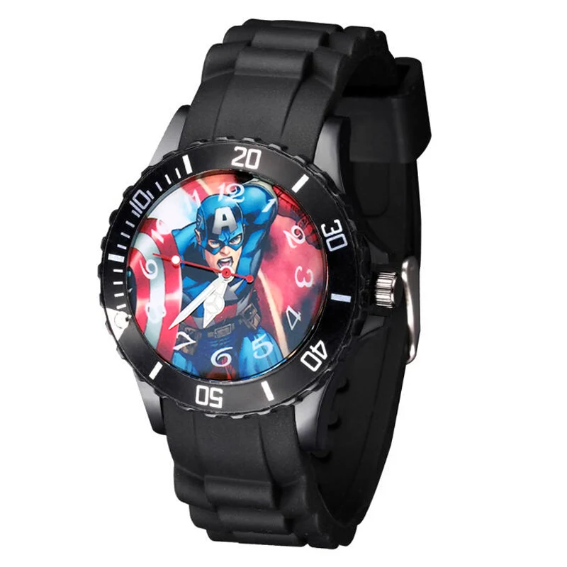 

Children's Cute Cartoon Style Women Student Boy Girl Silicone Strap Quartz Wrist Watches JE09