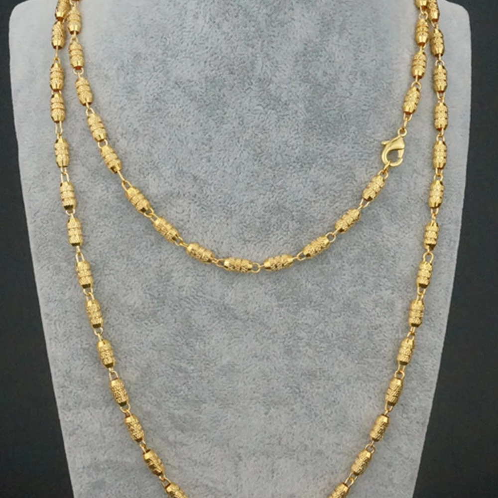 

Fashion golden chain hip hop golden hip hop necklace rap ice out men's Cuba link chain jewelry