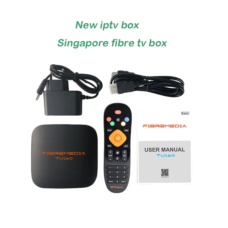 2020 Новый Сингапур starhub оптоволоконная коробка fibremedia tu160 iptv box|ТВ-приставки и