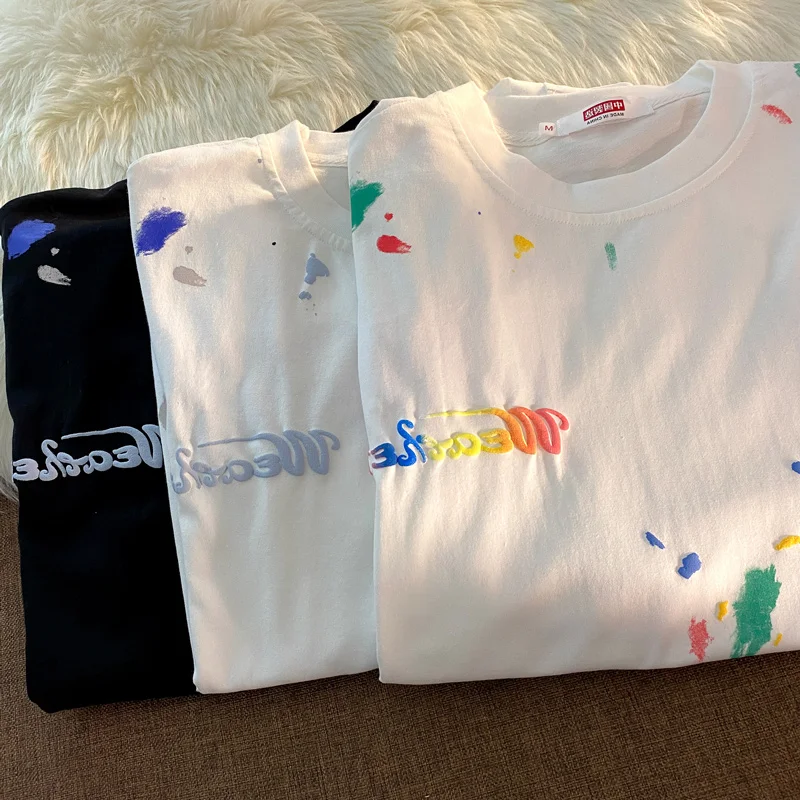 

Short Sleeve T-shirt Men 2021 Summer Casual Tshirt Women Basic Harajuku Soft T Shirts Tee Unisex Streetwear Women Tops