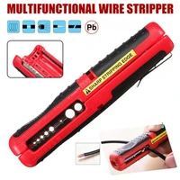 multi function cable pen stripping machine pliers electric wire stripper pen rotary coaxial wire tool for cable puller