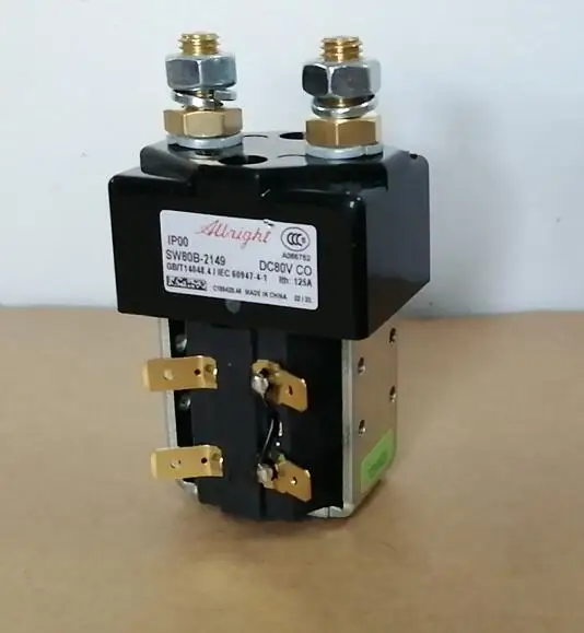 Подлинный Олбрайт SW80 80V SW80B 421T 62 2149 B8SW11 контактор постоянного тока для Eelctric
