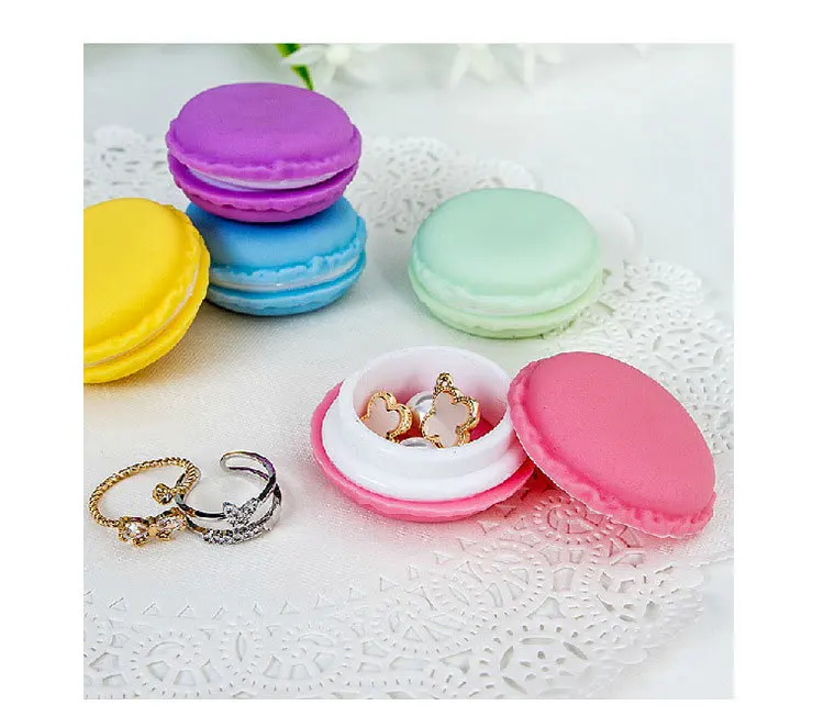 Портативный Миниатюрный чехол органайзер карамельных цветов с милыми