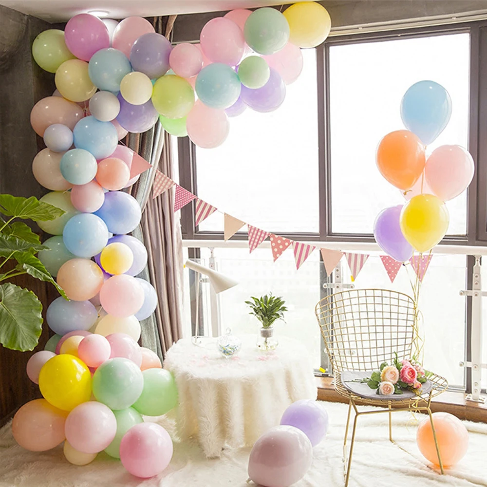 100 шт. шар цвета розового золота набор Конфетти украшения из воздушных шаров на