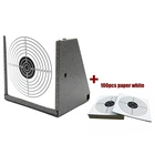 14x14 см стрельба стальная мишень Охота Тактический сброс BB металлическая коробка пуля бокс Монтажный кронштейн для тренировок цена