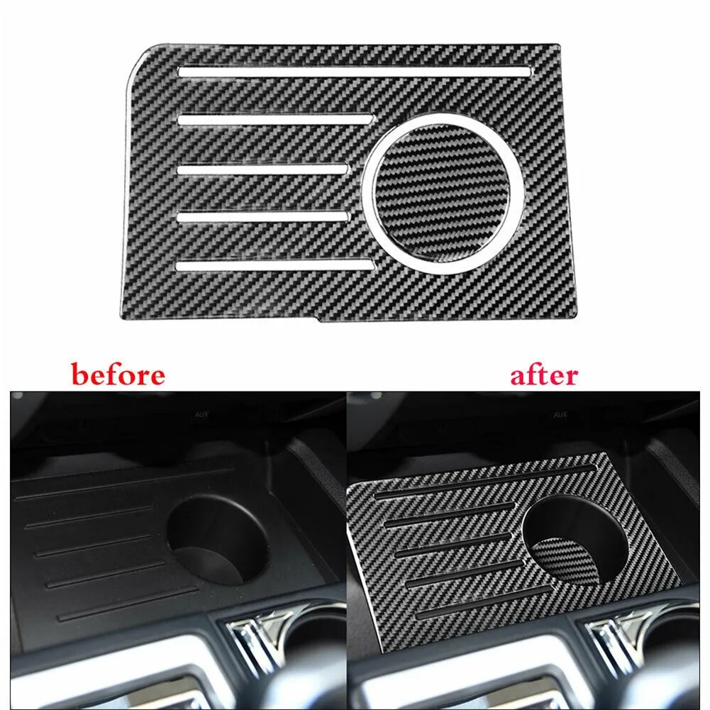 

For Toyota Tundra 14-18 Carbon Fiber Central Control Storage Box Slot Mat Cove Car Accessories High-quality Storage Decorationr
