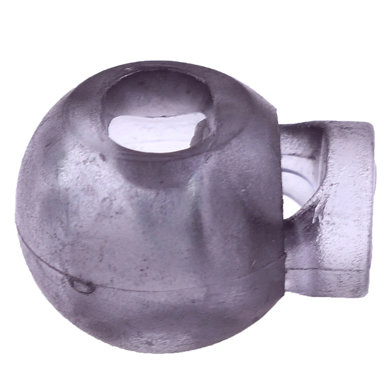 

50pcs Colorful Transparent Round Ball Cord Lock Ends Stopper Toggle For Sportswear Shoelace Paracord Rope DIY Craft Accessories