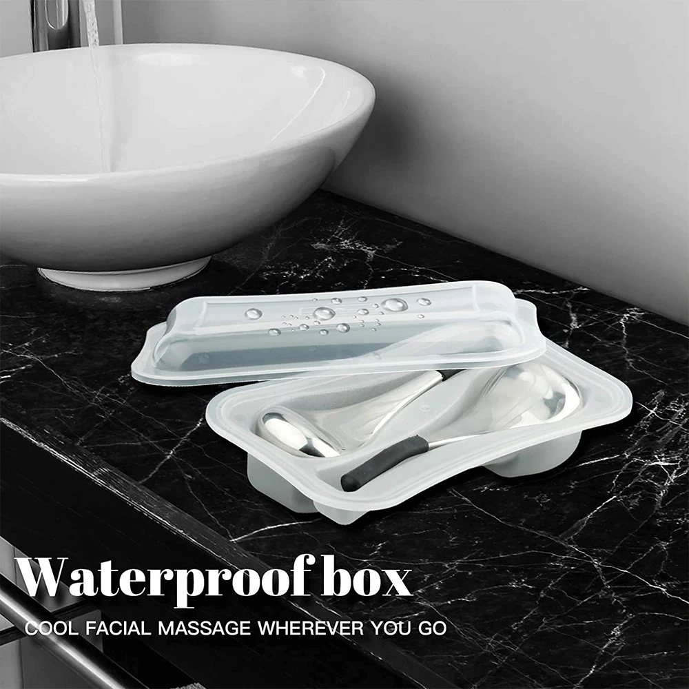 Склеивающие палочки для кожи лица ледяное охлаждение роликовый инструмент