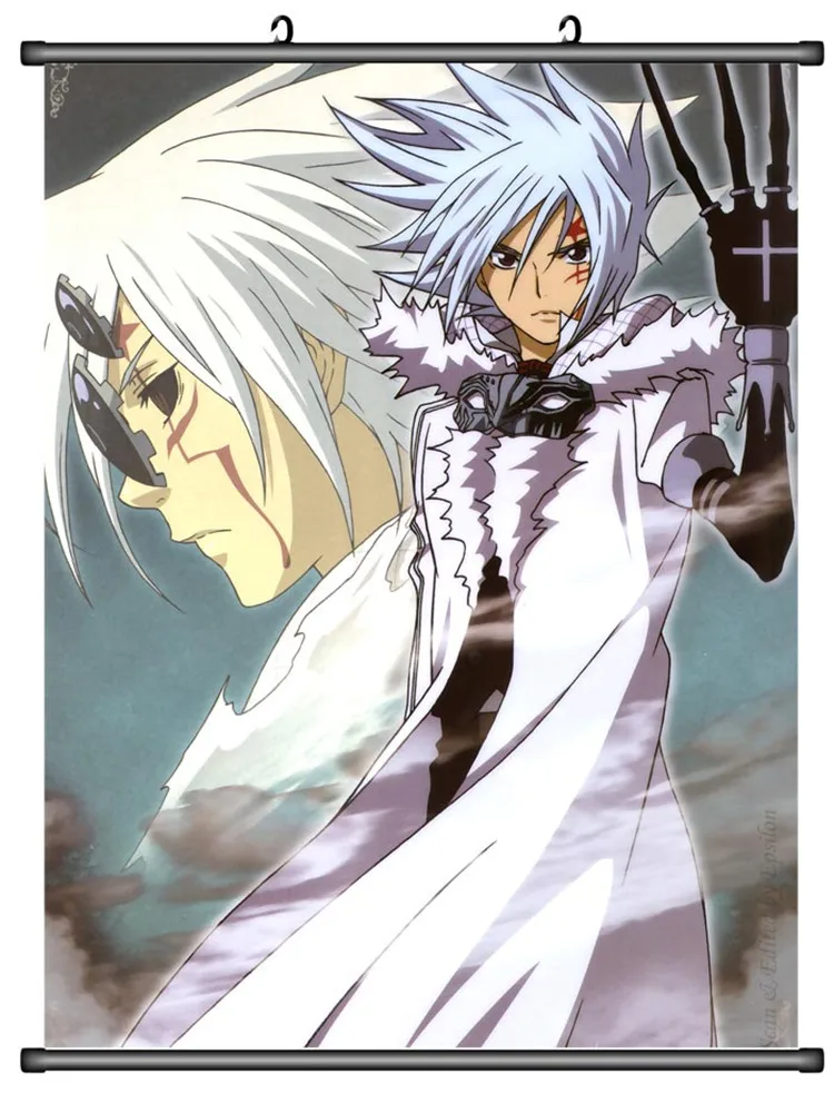 Аниме D.Gray-man Allen Walker &amp Yu Kanda Linali Lee Lavi Daisya Barry домашний Декор настенный свиток