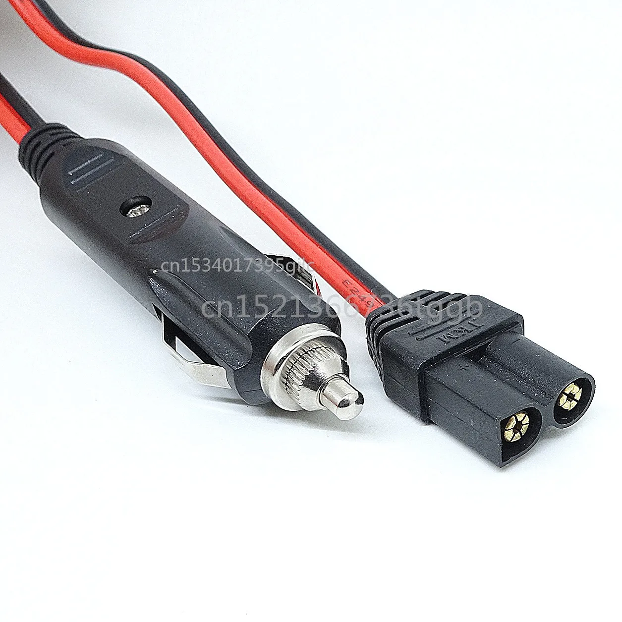 Автомобильное зарядное устройство прикуриватель штекер к штекеру EC5 удлинитель