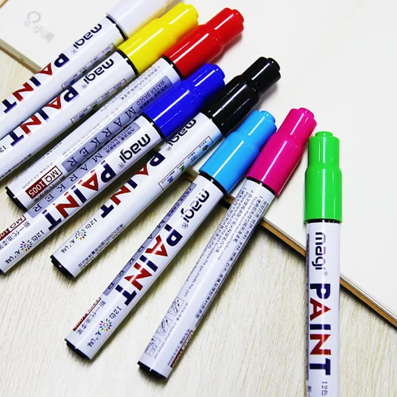 Новые универсальные водонепроницаемые маркеры для краски на масляной основе