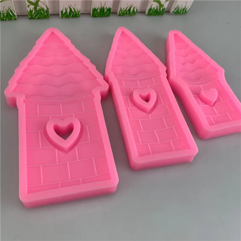 Форма для выпечки силиконовая с изображением замка украшения торта | Дом и сад