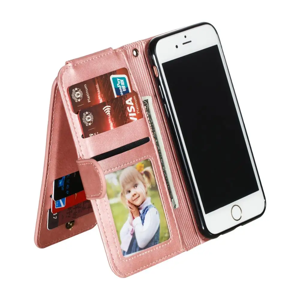 Чехол Nine Cards для Samsung Galaxy Note 8 9 10 Lite Plus Pro Магнитный кожаный чехол-книжка с