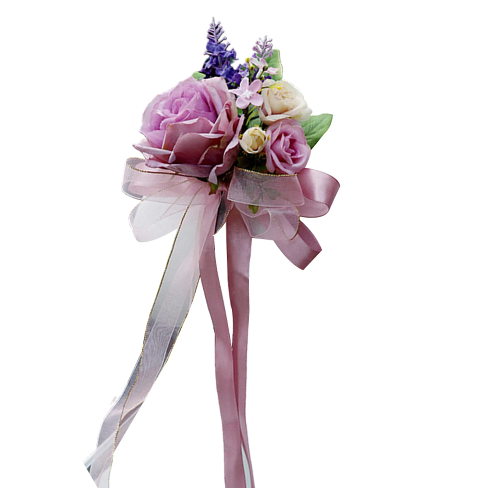 

Artificial Flower Wedding Car Decoration Craft Events Accessories Door Handle Ornament Supplies For Wedding DFDS889