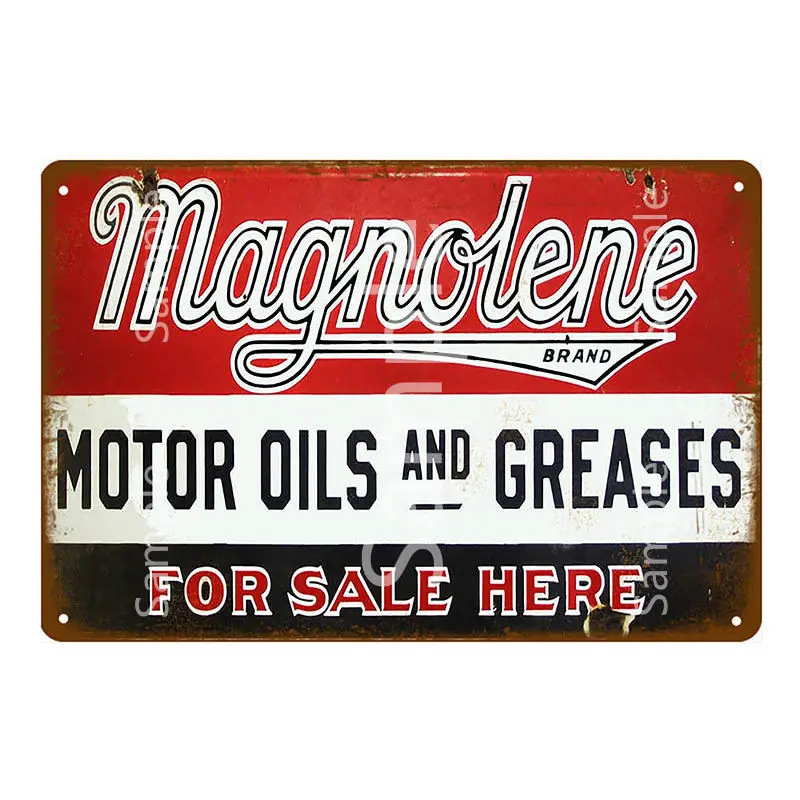 Мотоциклетный масляный Винтаж металлические знаки Texaco бензиновый двигатель