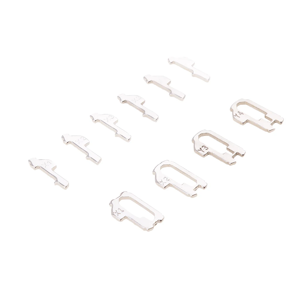 

380 шт., прокладка для автомобильного замка, герконовый ключ, пластина цилиндра с чехол для Honda