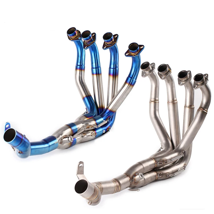 

Z900 Motorcycle Exhaust Middle pipe System Case For Kawasaki Z900 Muffler Pipe Front Header Pipe Tube Slip-On With Sensor