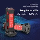 Новый аккумулятор 4200 мАч для квадрокоптера Hubsan H117S Zino GPS RC ЗАПАСНЫЕ ЧАСТИ 11,4 в аккумулятор для радиоуправляемых FPV гоночных камер дронов