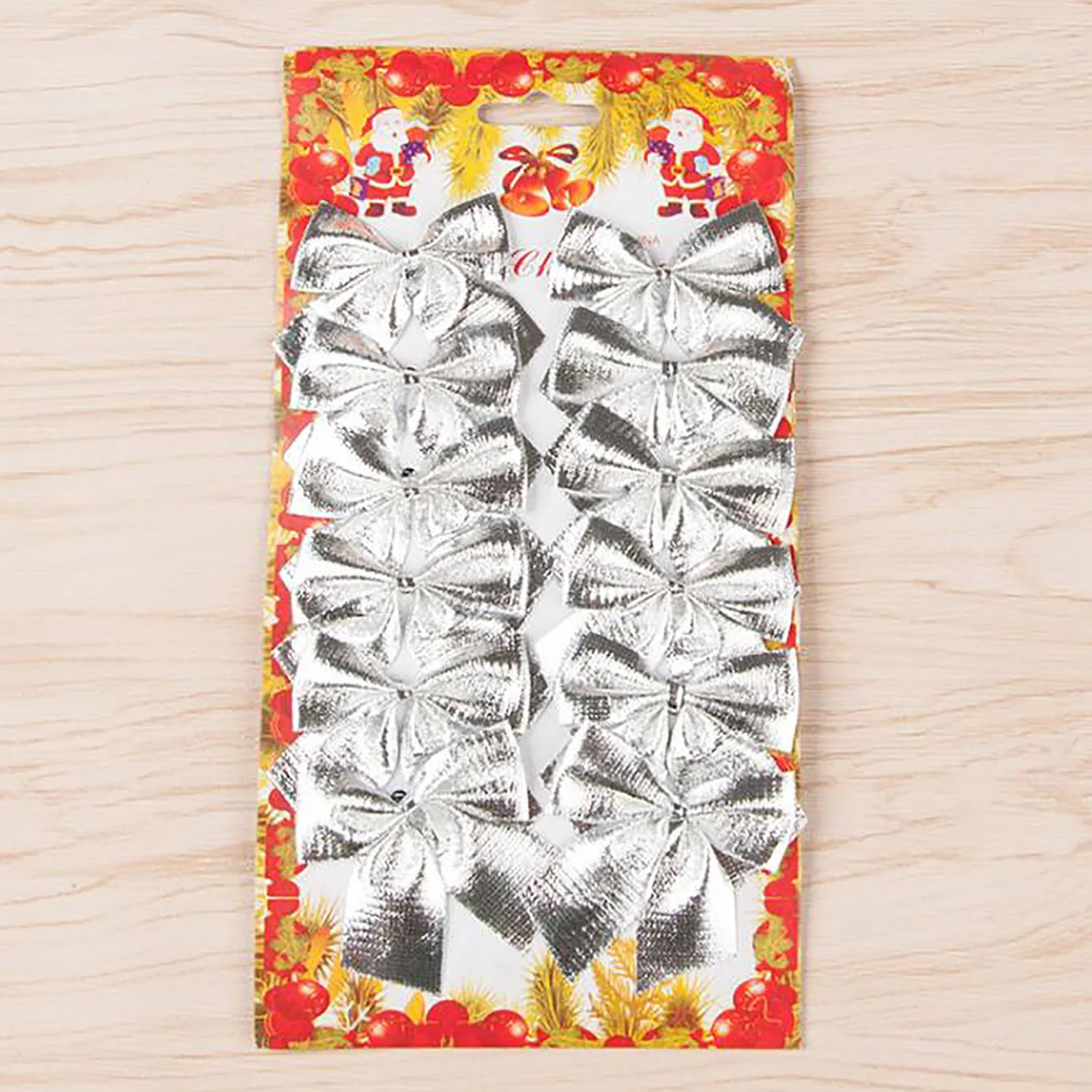 Новогоднее украшение для дома галстук-бабочка украшения рождественской елки