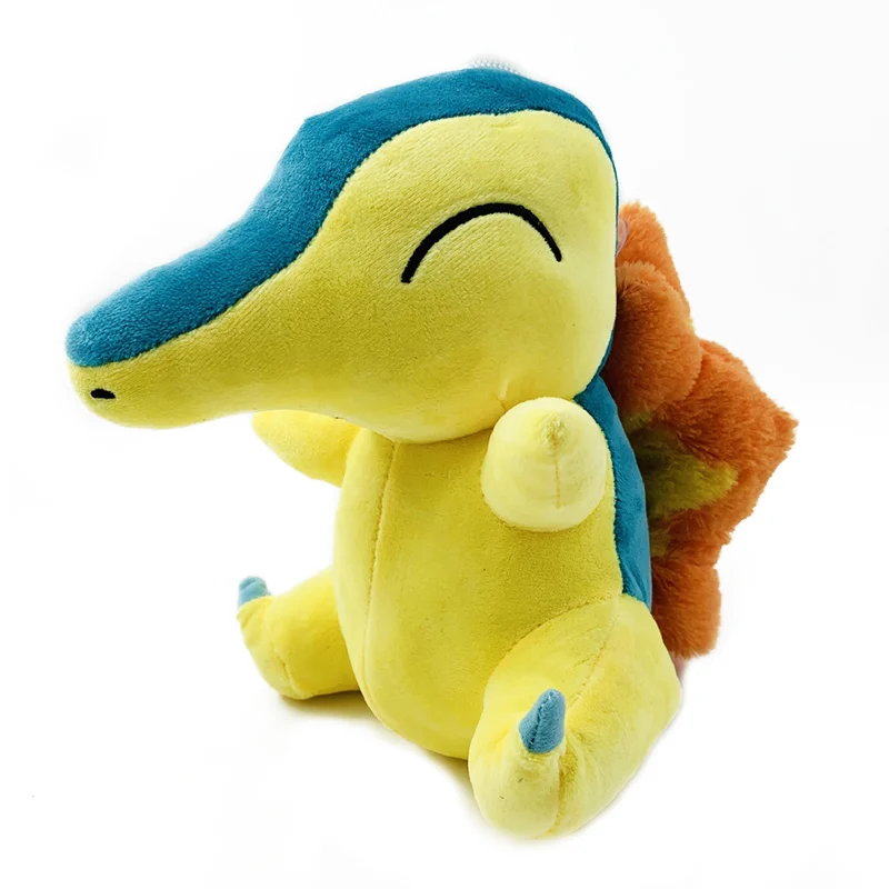 

Милые плюшевые куклы Cyndaquil, аниме куклы Cyndaquil с подвеской, мягкая набивная плюшевая игрушка для детей, 20 см