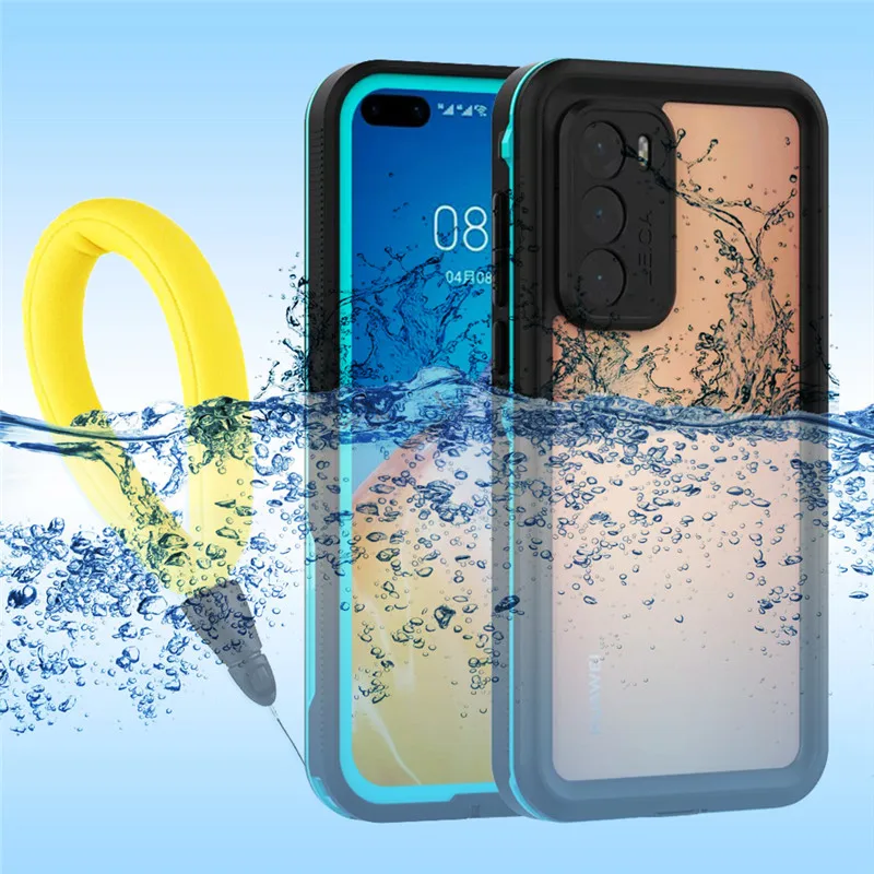 Полностью герметичный водонепроницаемый чехол для Huawei P30 P40 P20 Pro Mate 20 30 Lite