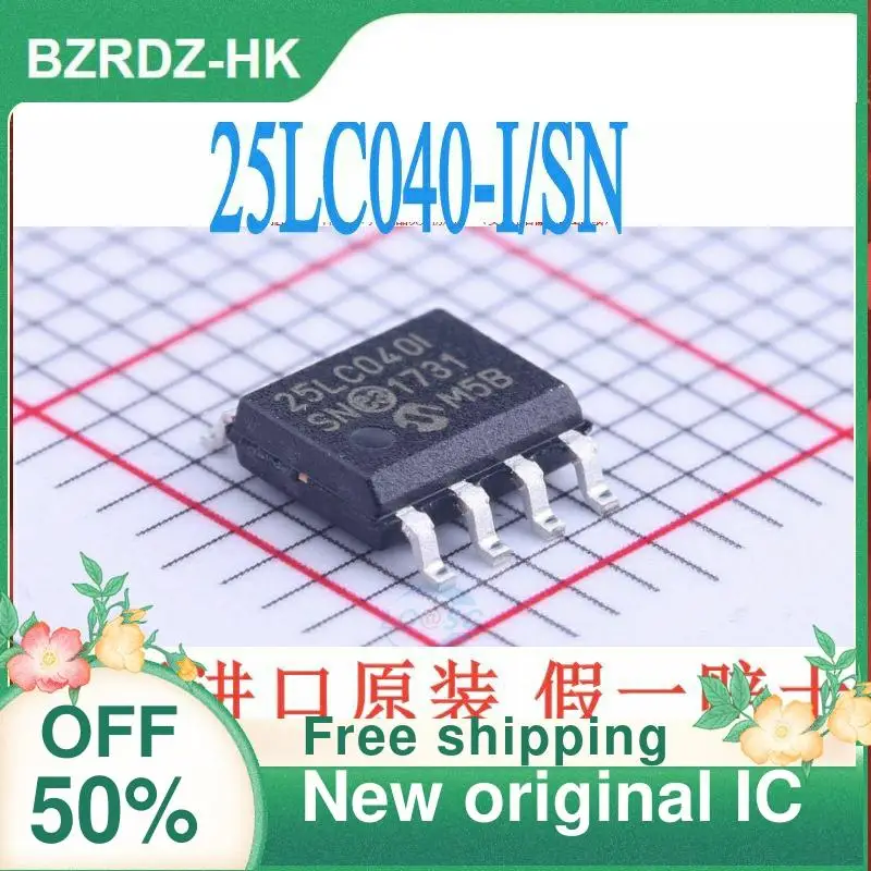 

2-10 шт./лот 25LC040I/SN 25LC040-I/SN 25LC040I новый оригинальный IC