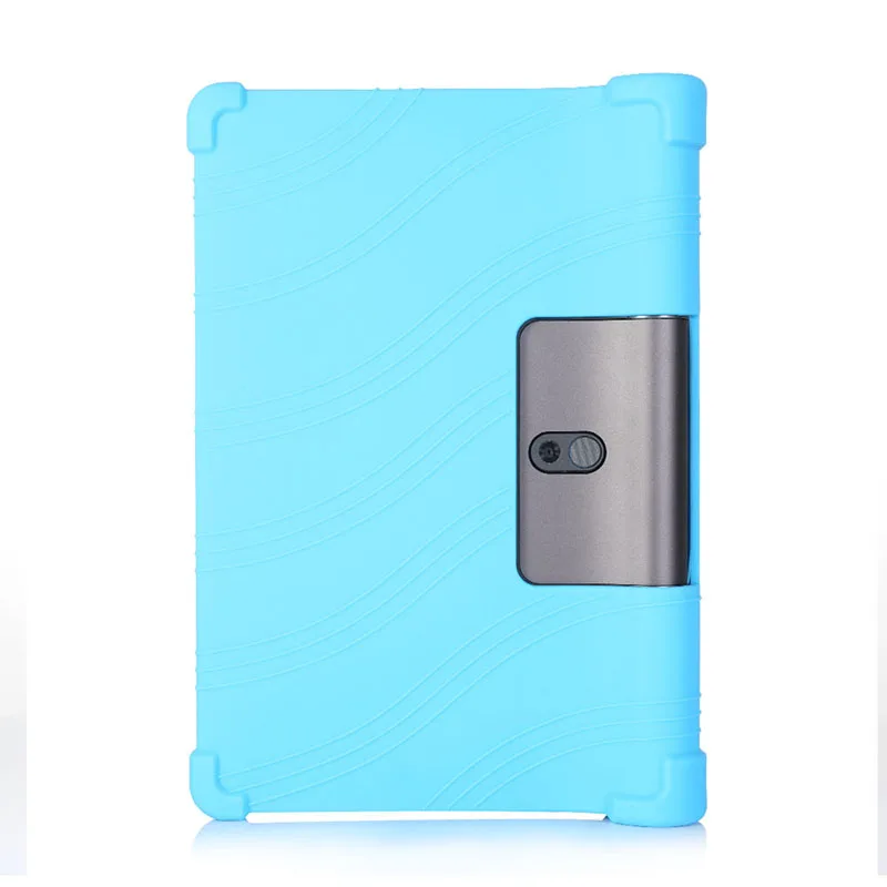 Light Blue SZOXBY для lenovo Yoga Tab5 YT-X705, 10,1 дюймов, чехол для планшета, ударопрочный, моющийся, с подставкой, чехол для планшета - Цвет: Light Blue