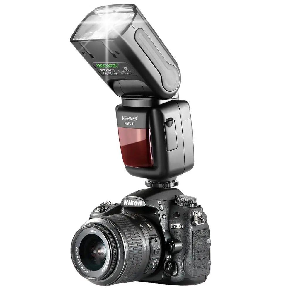 Ручная вспышка Neewer с ЖК дисплеем GN38 для Canon Nikon и других DSLR камер включает в себя: