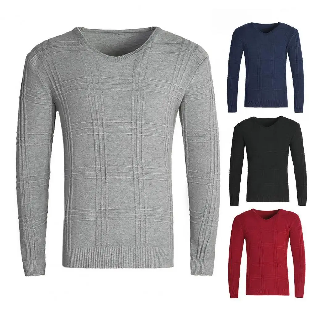 

Men Sweater Knitted Slim Autumn Sweater Men Pullover Sweater Autumn Knitwear Fashion Casual Loose Thick Wool Knitted Sweater