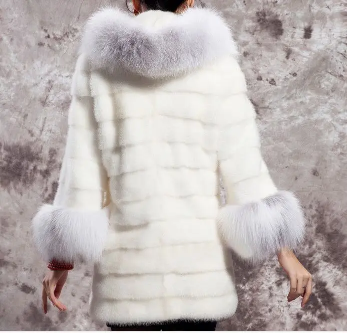 2020 S-4XL женское теплое зимнее пальто с капюшоном из искусственного меха размера