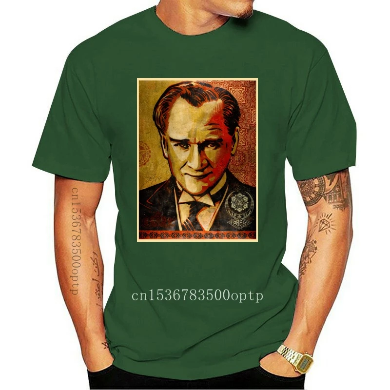 

New L Ataturk Father Of Turks Tshirt Vest Tee Tops Men Women Customized 2607 Funny Camisa Pride T Shirt Men Gift O Neck Tops Tee