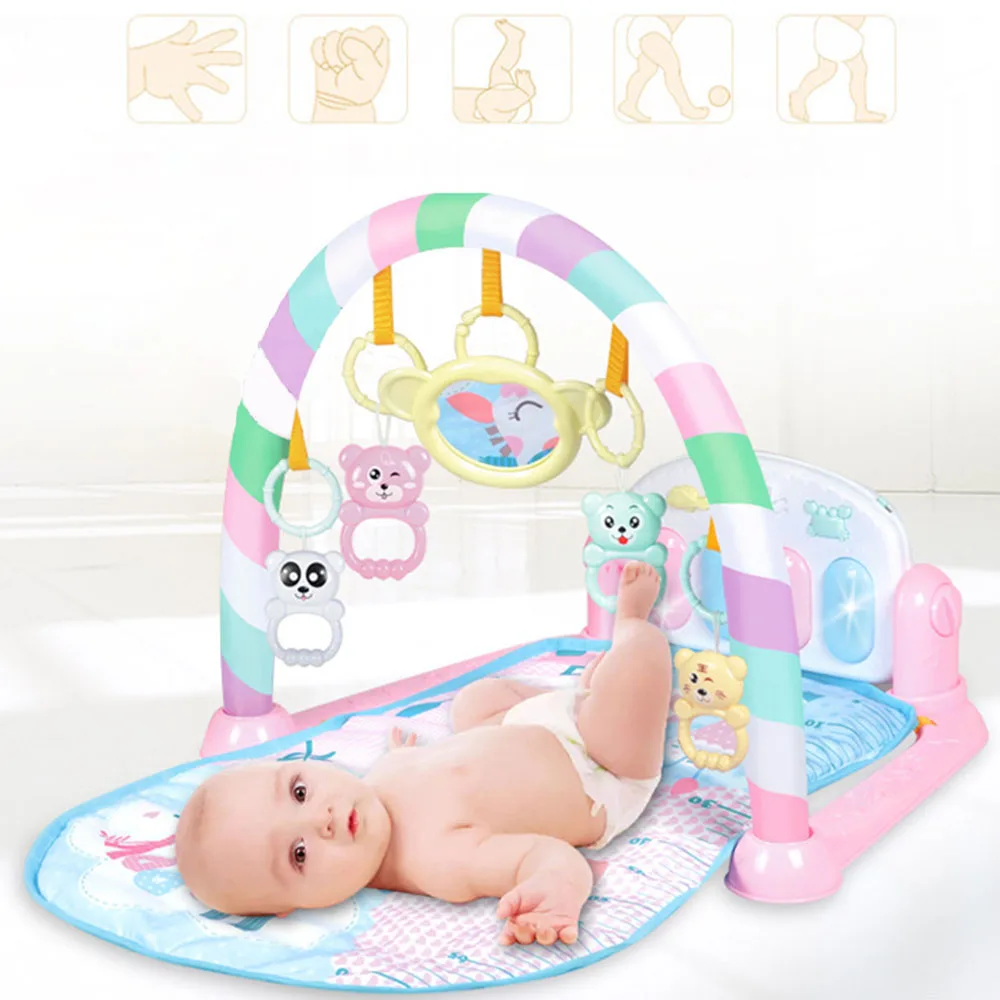 Детский многофункциональный игровой коврик детские игрушки для тренажерного