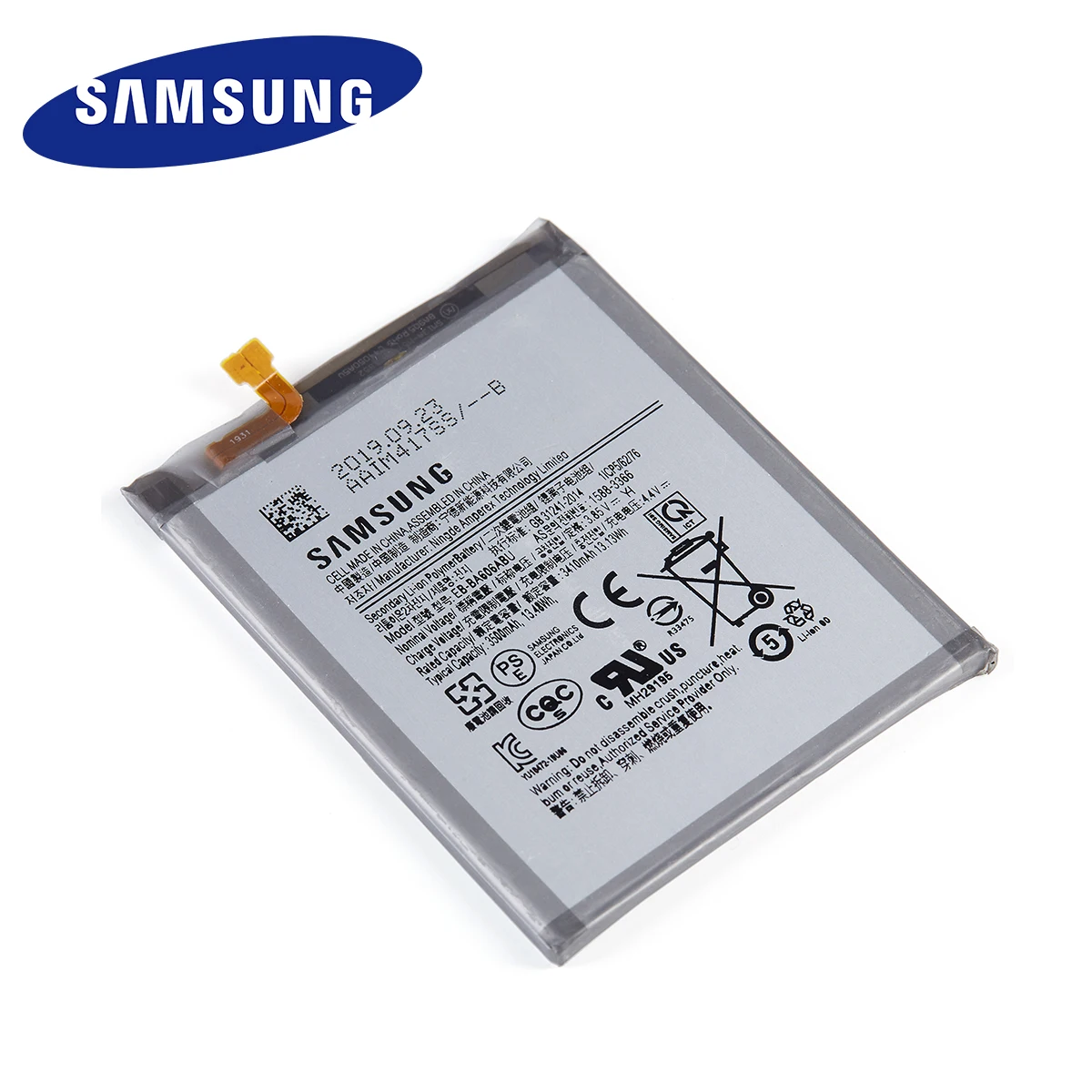 SAMSUNG-bater&iacute;a original de EB-BA606ABU para Samsung Galaxy A60 SM-A606F/DS, 3500mAh, SM-A6060, herramientas-3