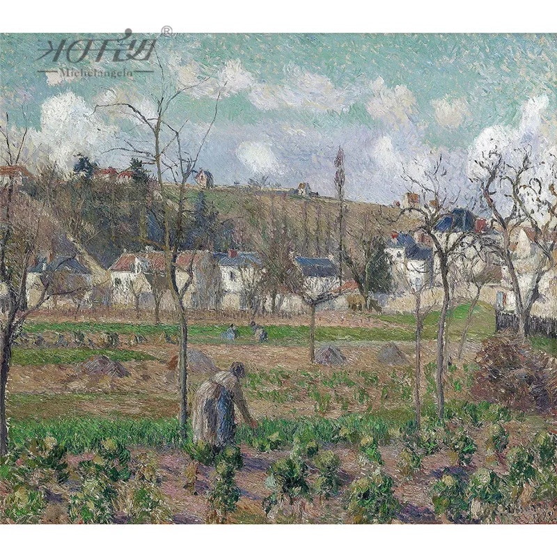 Деревянный пазл микеланжело 500 деталей старый мастер Камиль Писсарро маубуассон