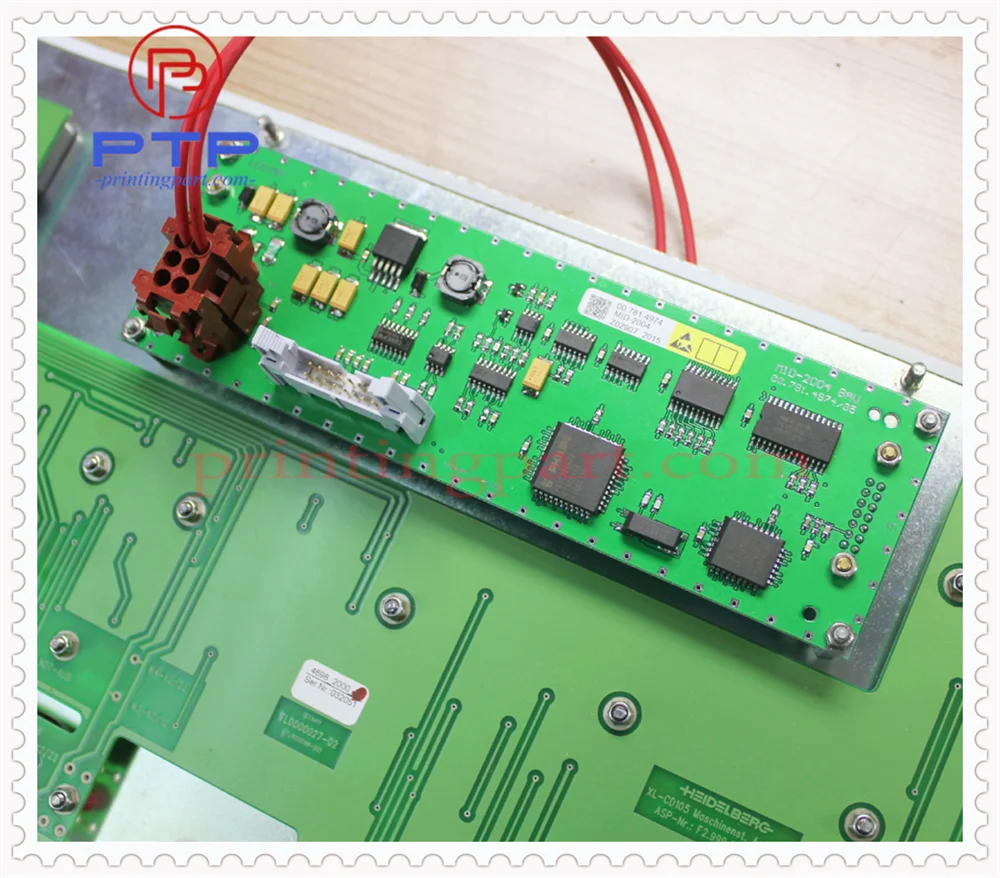Подходит для дисплейного модуля Heidelberg MID2004 00.781.4974 CP-tronic плата + экран дисплея