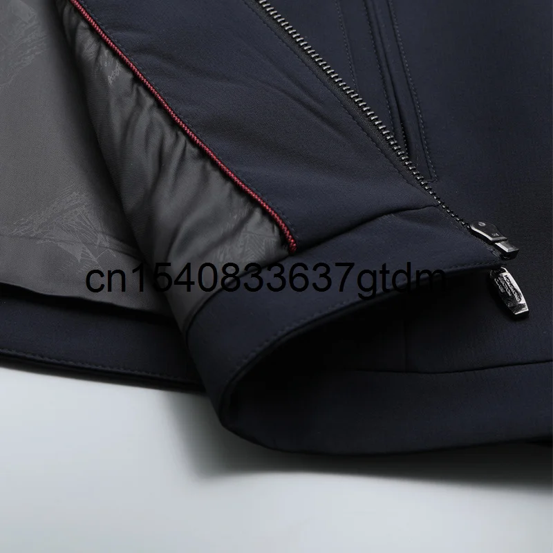 

Spring 2021 new men's fattening plus size Lapel business casual coat men's middle aged fat jacket