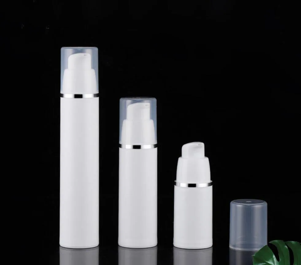 15 мл белая пластиковая надежных партнеров! Безвоздушные вакуумный насос бутылки