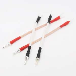 preffair jumper links performance speaker cable 4 x 20cm banana plugs spades free global shipping