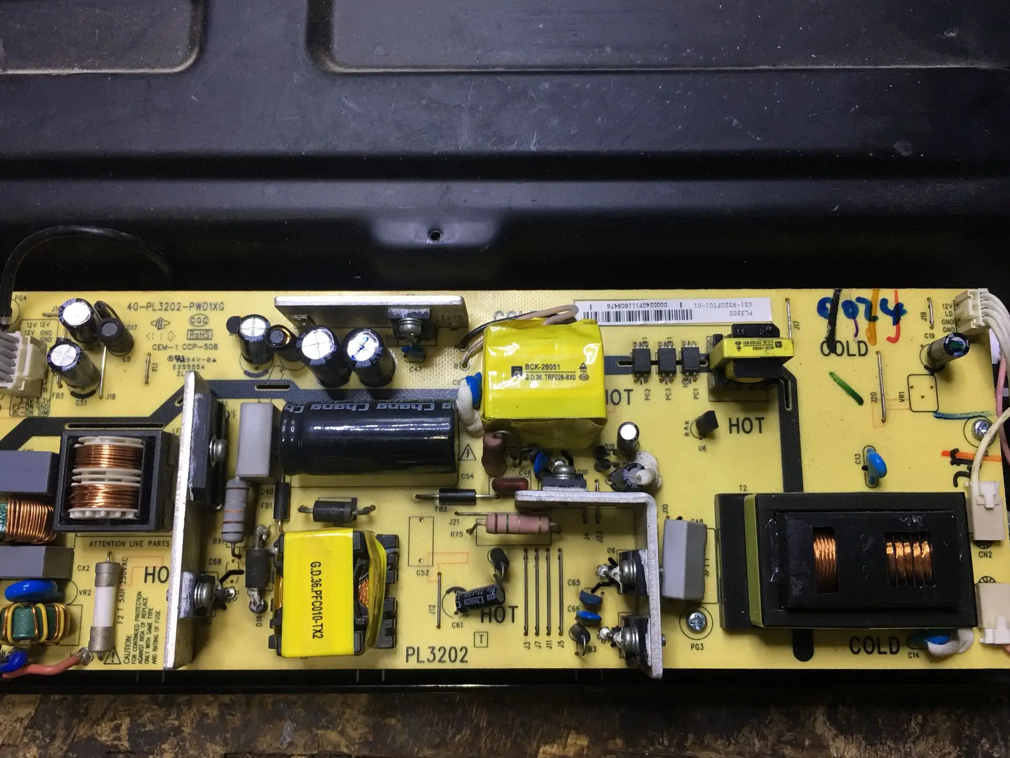 C32F220 Питание доска 40-PL3202-PWD1XG G31-V320T01-01 | Компьютеры и офис