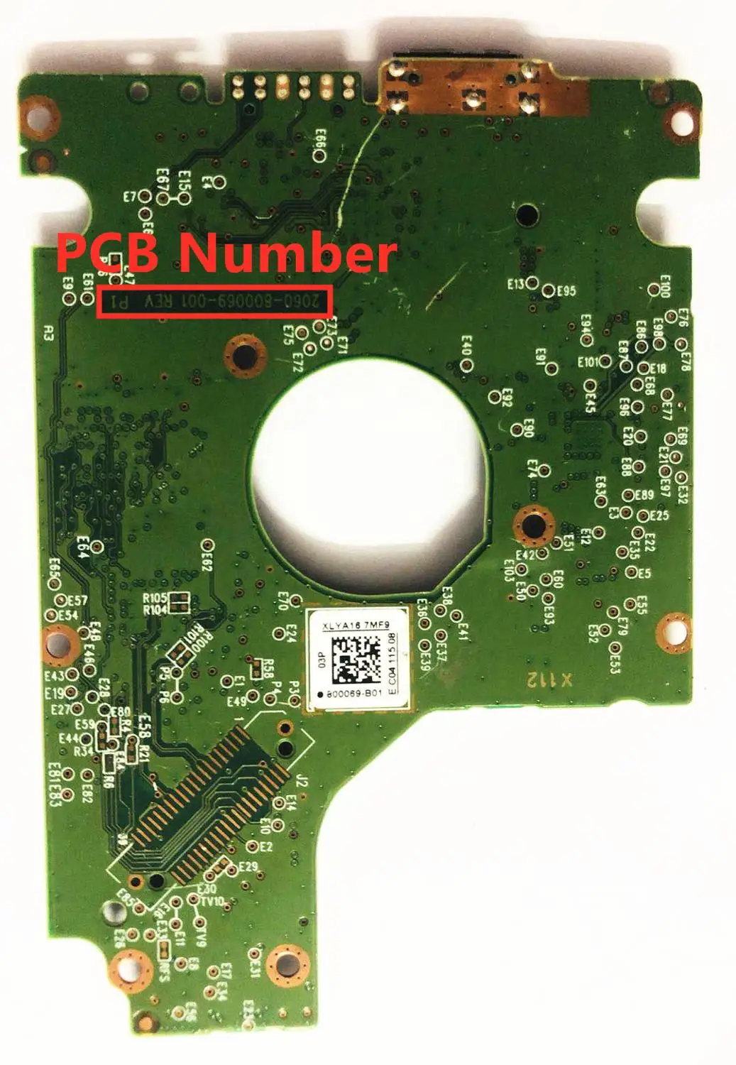 Western Digital / HDD PCB USB 2 5/2060 800069 001 REV P1 2060 B01 WD10SMZW WD10SDZW WD5000LMZW|Промышленные компьютеры и