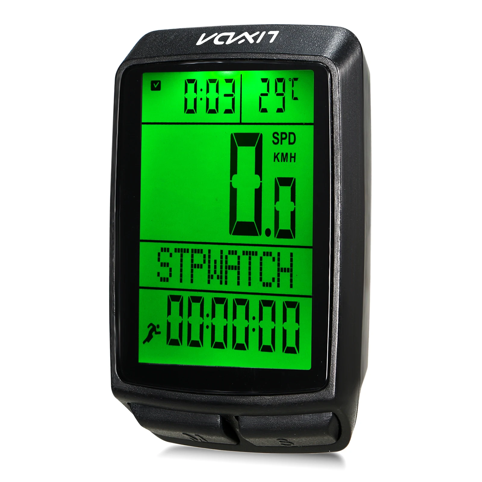 

Lixada Wireless Bike Cycling Computer Waterproof Bicycle Speedometer Odometer with LED Backlight Mountain MTB Bike Stopwatch