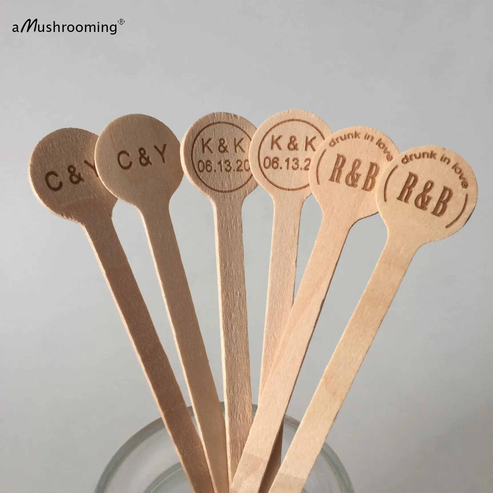 Персонализированные Stir Sticks палочка для помешивания коктейля Напиток мешалки