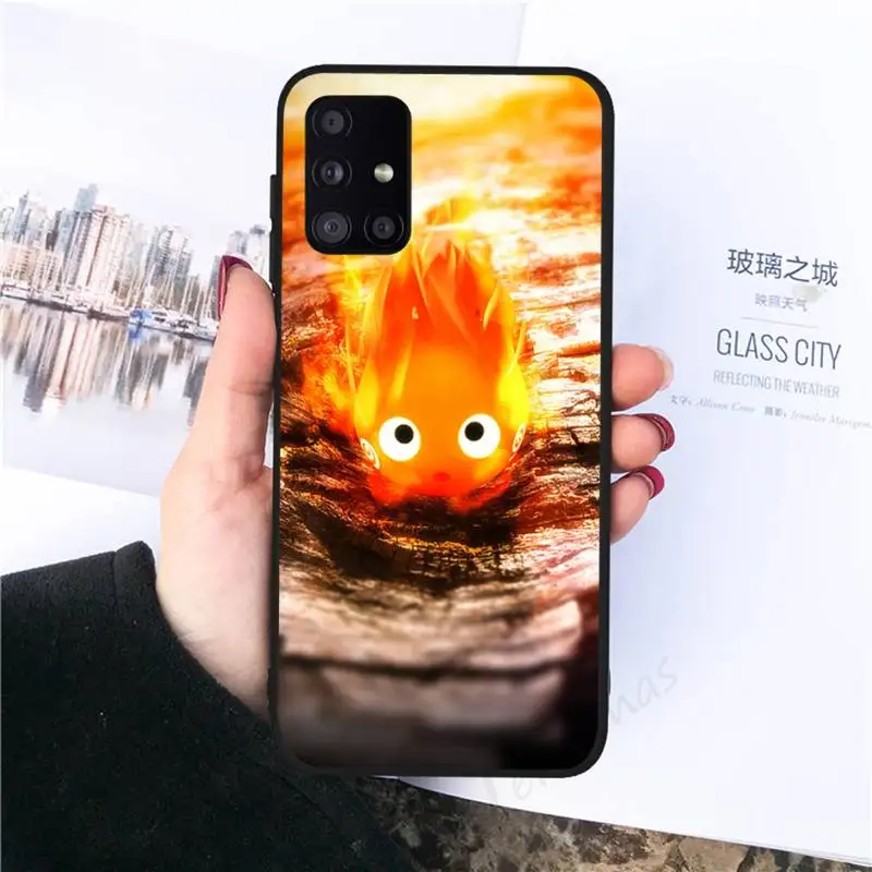 

Howl's Howls Moving Castle Phone Case For Samsung galaxy S 7 8 9 10 20 edge A 6 10 20 30 50 51 70 note 10 plus