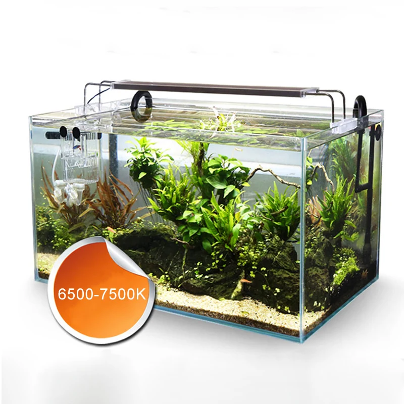 

SUNSUN ADE Aquarium LED Lighting Lamp Aquatic Plant Fish Tank LED Light Ultra Slim 6500-7500k