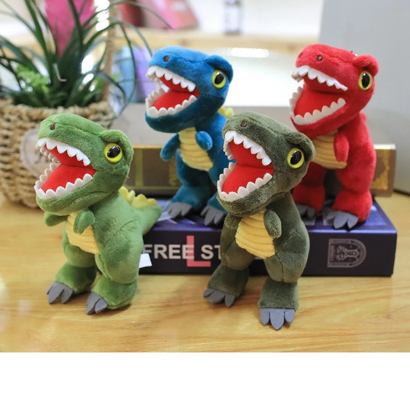 Плюшевая игрушка динозавра 16 см мягкая плюшевая из мультфильма тираннозавр