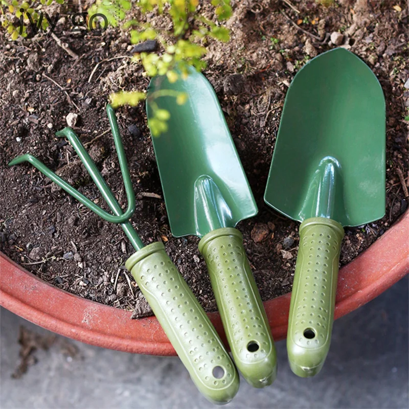 Набор садовых растений лопата гаррон цветочный горшок 3 шт. небольшие горшечные