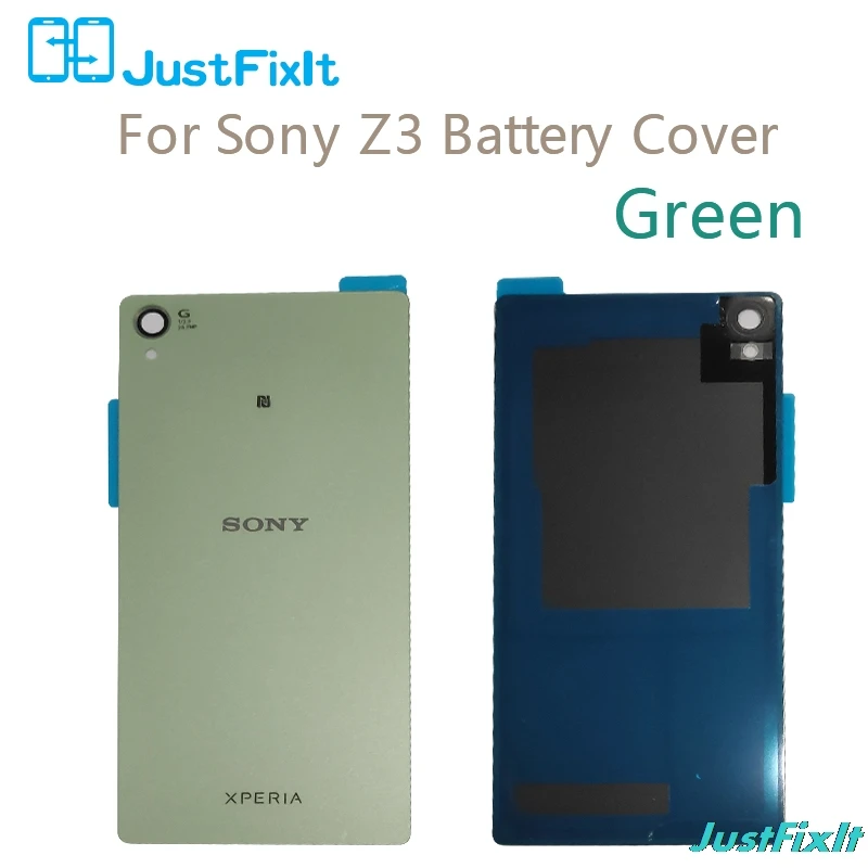 For SONY XPERIA Z3 Back Cover L55T D6603 D6643 D6653 Rear Panel Housing Case YUYEAO Glass Battery Door |