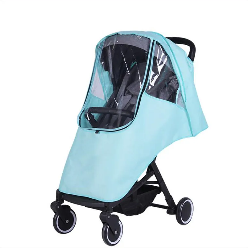 

2021 New Style Baby Stroller Universal Waterproof Rain Cover Wind Dust Shield For Strollers Accessories Cubierta De Lluvia