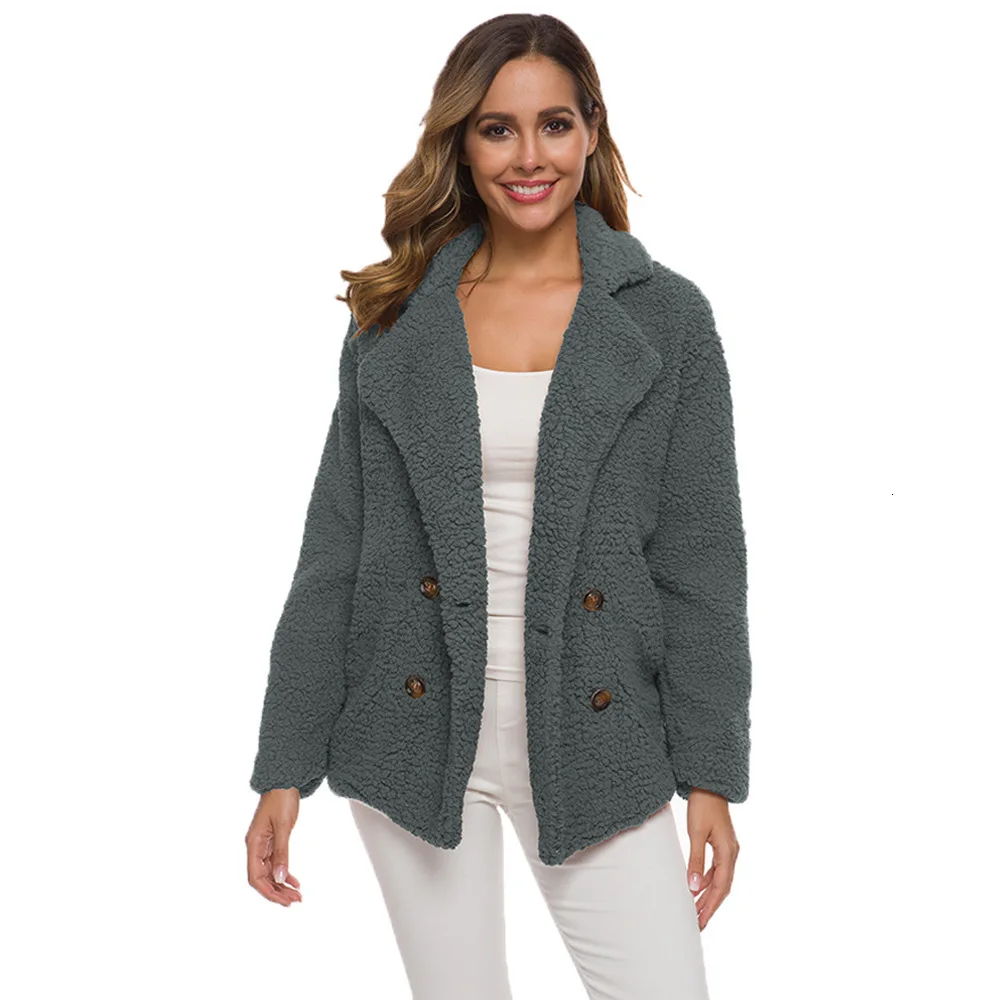 RICORIT зимняя одежда кардиган женский флисовый пуговица для пальто шерстяное пальто женский свитер Casaco Feminino вязаный свитер